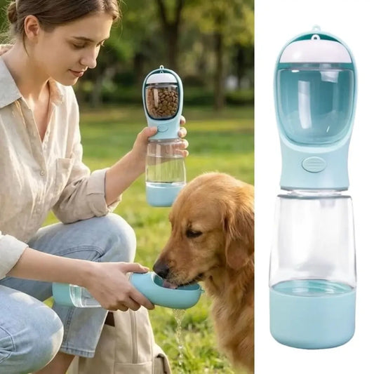 3-in-1 Portable Dog Water Bottle